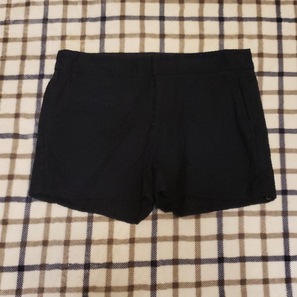 BANANA REPUBLIC TEXTURED NAVY SHORTS